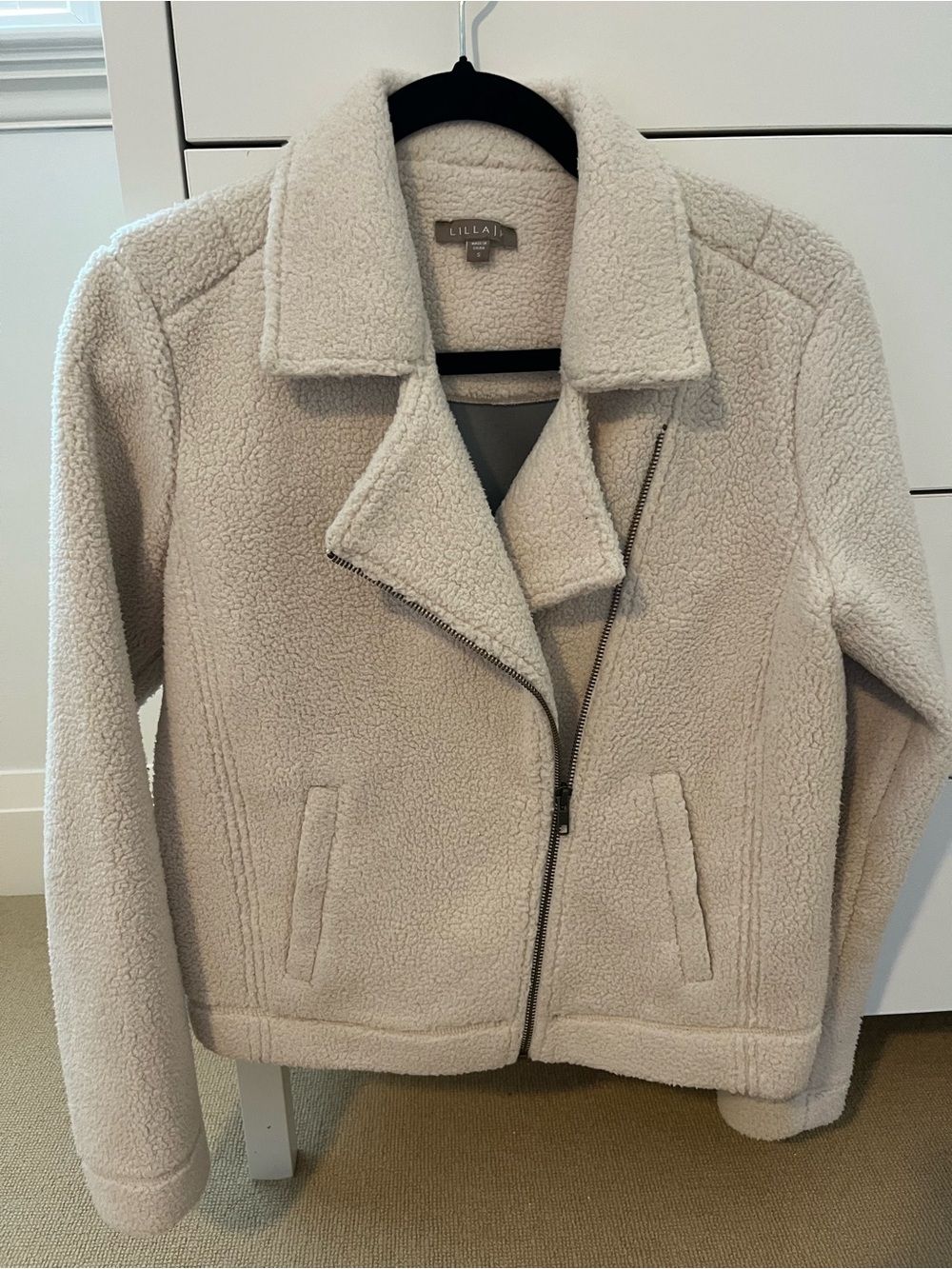 Teddy cozy Moto Jacket by Lilla P